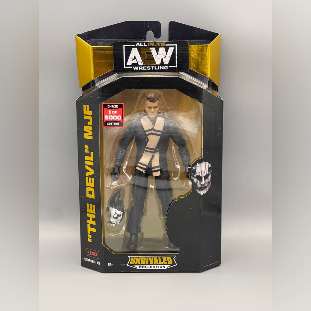AEW Unrivaled MJF “The Devil” Chase Edition 1 of 5000 Series 15 #150 Figure NEW
